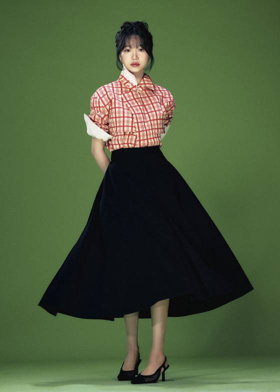 배우 겸 가수 조유리. 넷플릭스 제공.