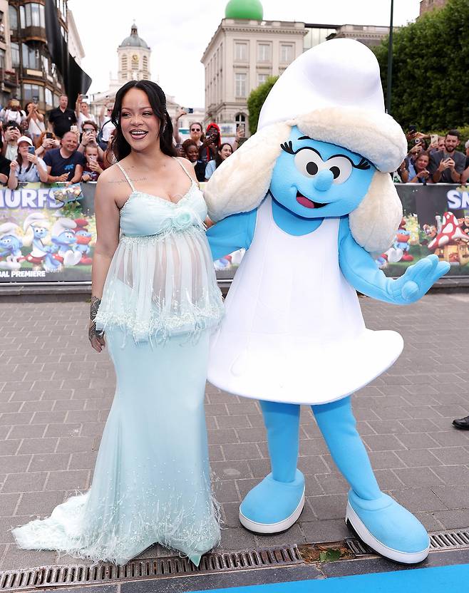 '스머프' 리한나 /롯데엔터테인먼트 제공