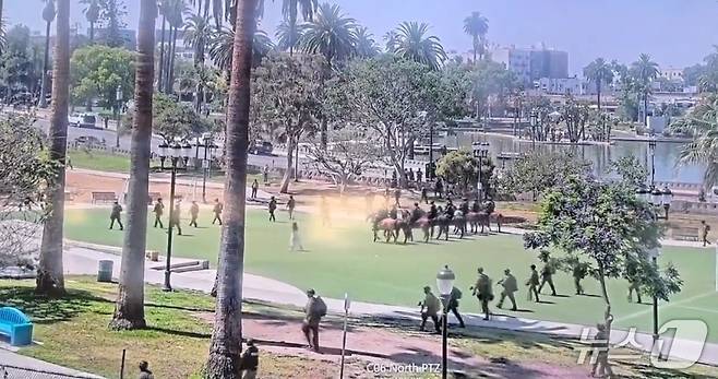 캐런 배스 LA 시장 X 캡처. 2025.07.08