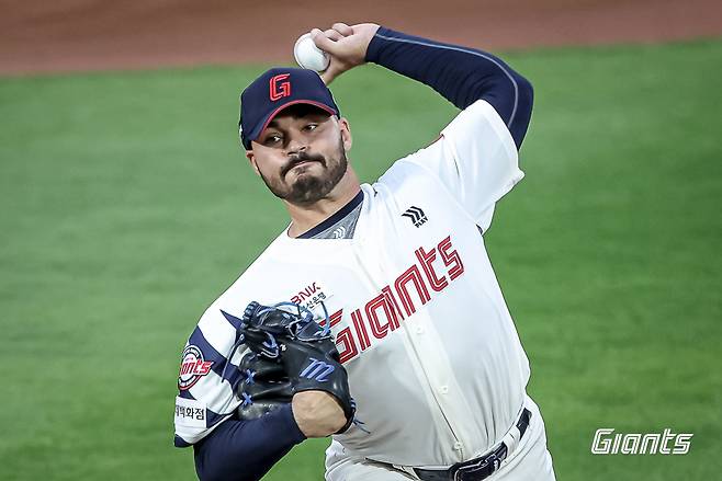 롯데 자이언츠 외국인 투수 알렉 감보아. (롯데 자이언츠 제공)