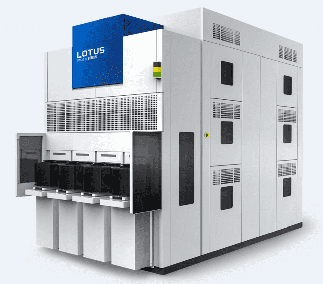 세메스의 반도체 매엽식 습식 세정장비 로터스(사진=세메스)