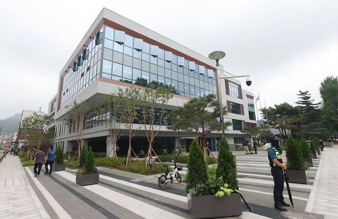 국정기획위원회가 위치한 서울 종로구 정부서울청사 창성동 별관 모습. 연합뉴스