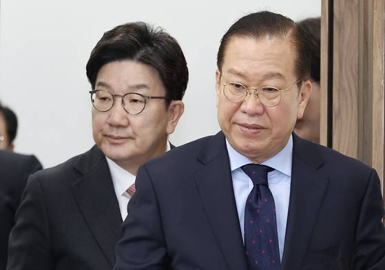 국민의힘 권성동(왼쪽)·권영세 의원. 임현동 기자