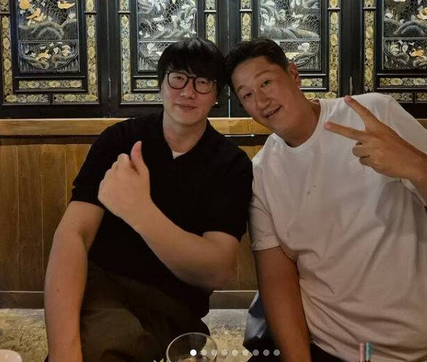 성시경, 이대호./소셜미디어