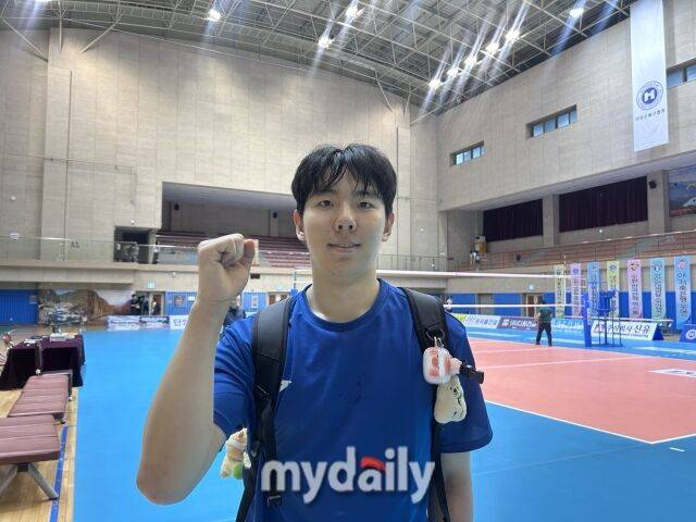 한국전력 윤하준./단양 = 이정원 기자