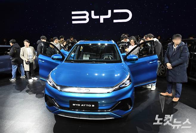 중국 전기차 브랜드 'BYD 브랜드 런칭 미디어 쇼케이스'. 인천=황진환 기자
