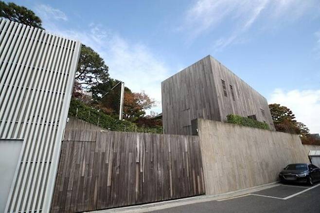 고 이건희 삼성전자 선대회장의 서울 용산구 이태원동 단독자택. 연합뉴스