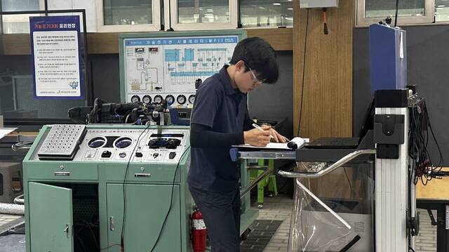 전주공업고등학교 졸업생 김대성씨/전주공고 제공