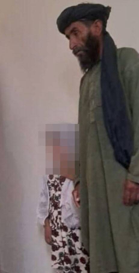 아프가니스탄 6세 소녀가 45세 남성과 결혼 위기에 놓였는데 탈레반은 “9살까지는 안 된다”는 반응을 내놨다. (사진=데일리 메일)