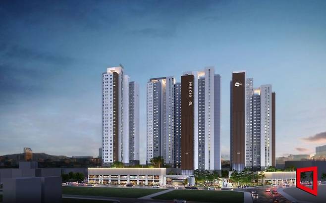 리버센트 푸르지오 위브 투시도. 대우건설 제공