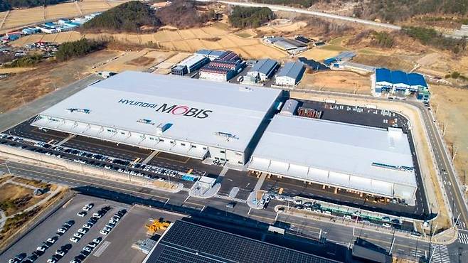 경북 경주시 명계3일반산업단지에 들어선 현대모비스 영남물류센터 전경. 사진=현대모비스 제공