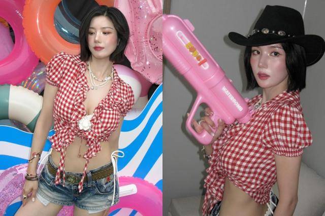 '워터밤'을 대표하는 아티스트로 입지를 굳힌 권은비는 첫 출연 이후 매년 '워터밤'을 찾았고, 올해로 3년 연속 헤드라이너로 관객들을 만났다. 권은비 SNS