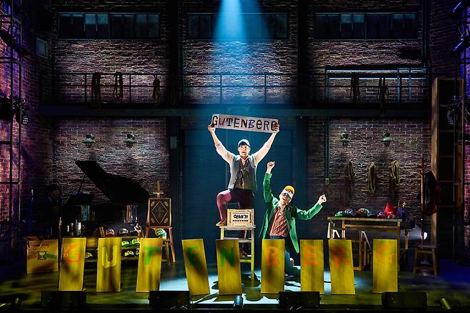 뮤지컬 ‘구텐버그’ 한 장면 <쇼노트·랑>