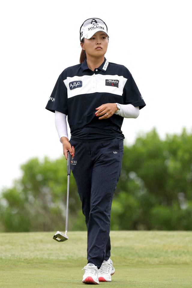 에비앙 챔피언십에 출전하는 고진영. 사진 제공=AFP연합뉴스