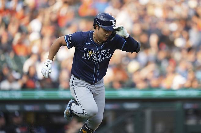 탬파베이 레이스 김하성이 성공적인 FA 재수를 향해 나아가고 있다. AP연합뉴스