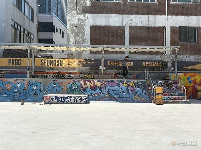 중앙 마당 스케이트보드 공원