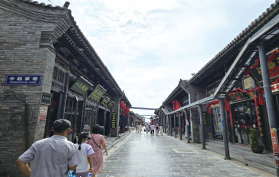 평요고성 명나라·청나라 시대 건축물 작가 제공