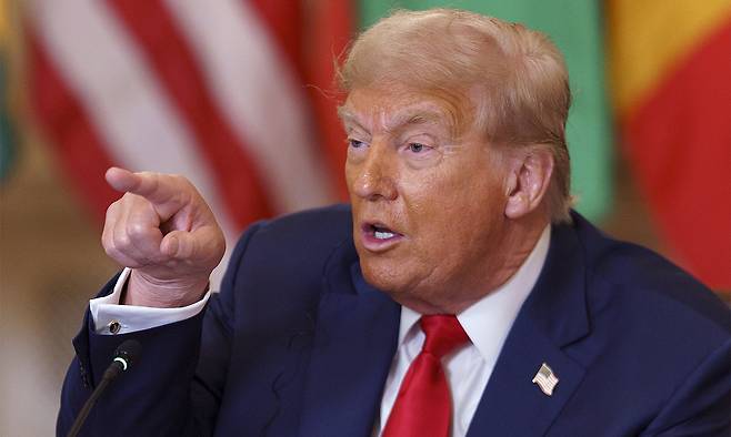 도널드 트럼프 미국 대통령. EPA연합뉴스