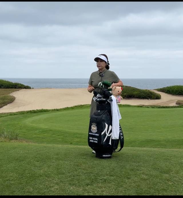 미국 PGA 마스터 프로 자격을 취득한 정혜윤. 사진 제공=정혜윤 프로