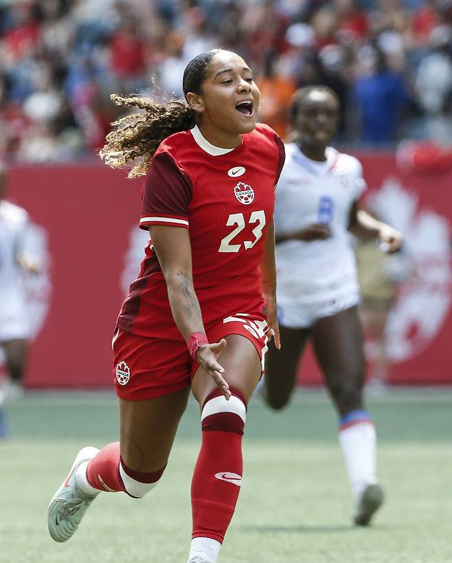 미국 출신 축구천재 올리비아 스미스. AP연합뉴스