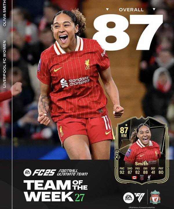 출처=올리비아 스미스 SNS 캡쳐