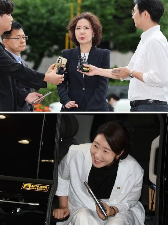 (위)이진숙 교육부 장관 후보자와 강선우 여가부 장관 후보자. /뉴스1