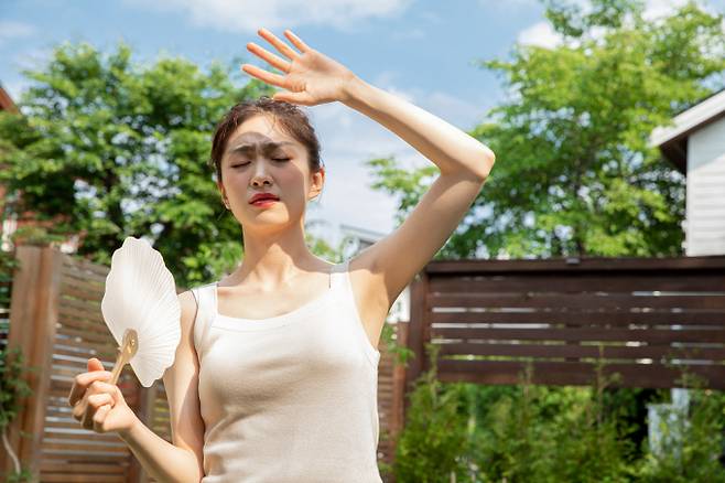 폭염으로 인한 온열질환을 주의해야 한다. 사진은 기사 내용과는 무관함. /사진=클립아트코리아