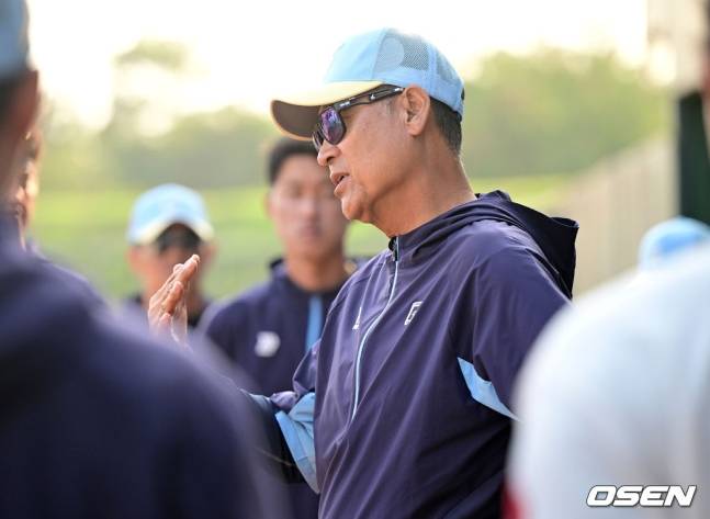 롯데 김용희 퓨처스 감독.