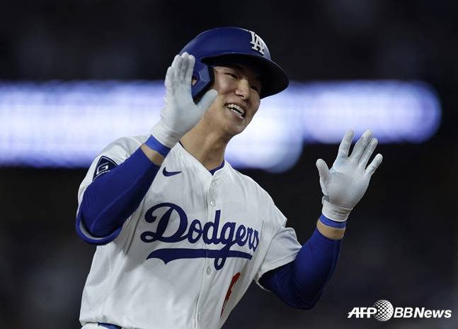 다저스 김혜성. /AFPBBNews=뉴스1