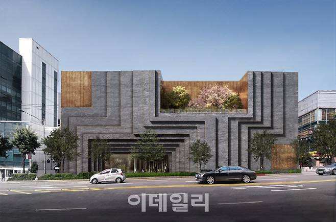 더파크사이드 스위트 갤러리 전경(사진=일레븐건설)