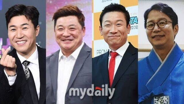 김종민, 윤정수, 정석용, 심현섭 / 마이데일리, SNS