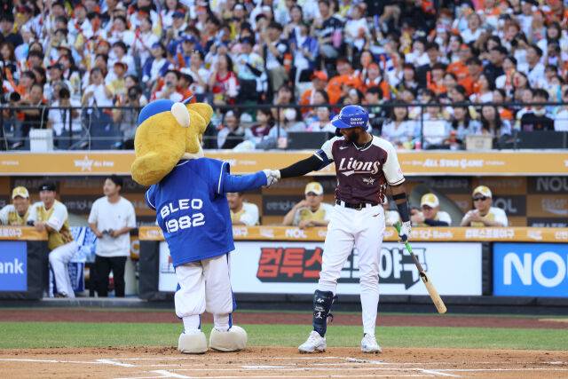 삼성 라이온즈 르윈 디아즈./삼성 라이온즈