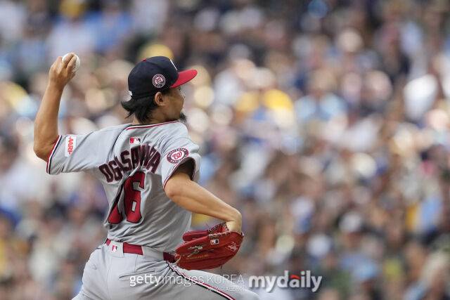 워싱턴 내셔널스 오가사와라 신노스케./게티이미지코리아