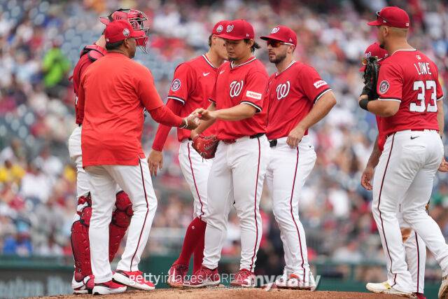 워싱턴 내셔널스 오가사와라 신노스케./게티이미지코리아