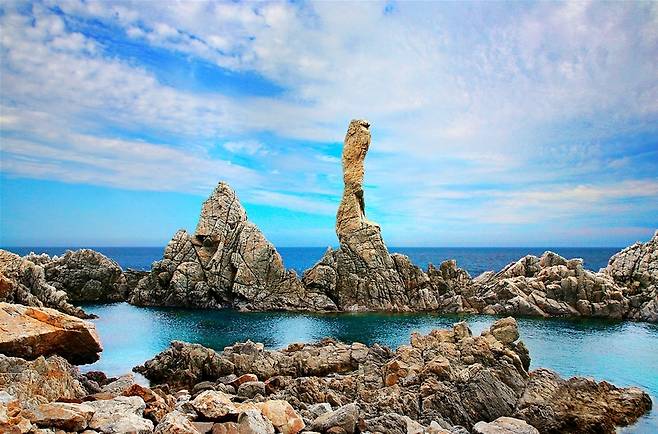 삼척 초곡 용굴 촛대바위