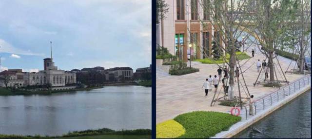 ▲중국 상하이에 조성된 화웨이 R&D 센터 전경. ⓒ정동영 의원 사무실