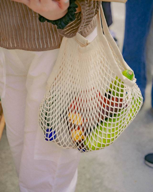 불모 지장은 장바구니가 필수다/사진=정은실 위원장 제공