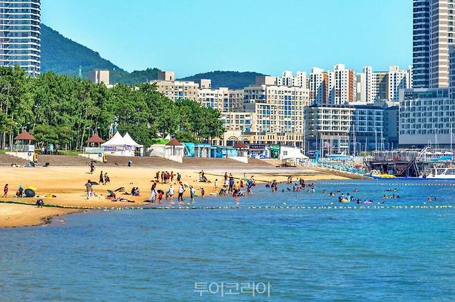 여수 웅천해수욕장 /사진-전남도