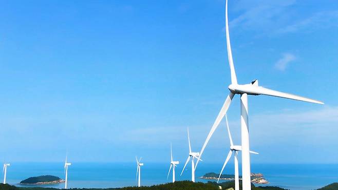 전남 신안 해상풍력.
