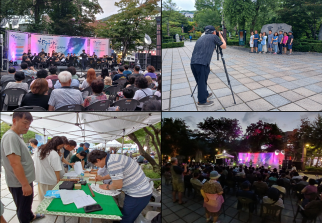 ▲ 한국예술문화단체총연합회 태백지회(회장 박동수)가 주최·주관하는 ‘제17회 한여름밤의 예술문화향연’이 오는 18일부터 19일까지 2일간 황지연못 야외무대 일원에서 열려 국악·문학·미술·사진·음악·연극 등 다양한 예술 장르의 공연·체험 프로그램이 펼쳐진다. 올해 한여름밤의 예술문화향연 포스터.