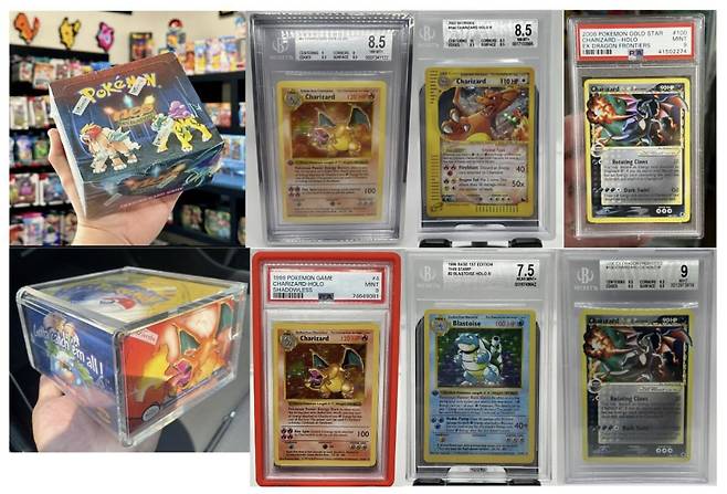 미국에서 가치가 10만달러(한화 약 1억3800만원) 넘는 희귀한 포켓몬 카드가 도난 당해 경찰이 수사에 나섰다. 도난 당한 카드의 모습. /사진=윌리엄 길모어 페이스북