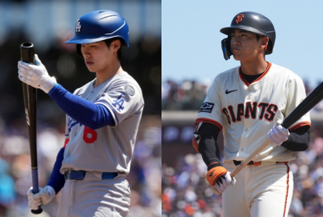 김혜성(왼쪽)과 이정후(오른쪽). 연합뉴스