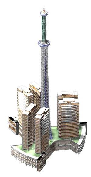 2013년 창원관광타워 예상도./경남도민일보 DB