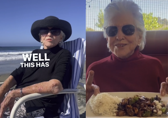 미국의 96세 여성 베티 파커가 보여준 노년의 삶이 화제다. 장미를 가꾸고 카드 게임을 즐기며 다양한 세대와 교류를 이어가고 있다. 그는 “오래 사는 것보다 어떻게 연결되고 적응하느냐가 중요하다”는 메시지를 전했다. (@the_gerontologist)