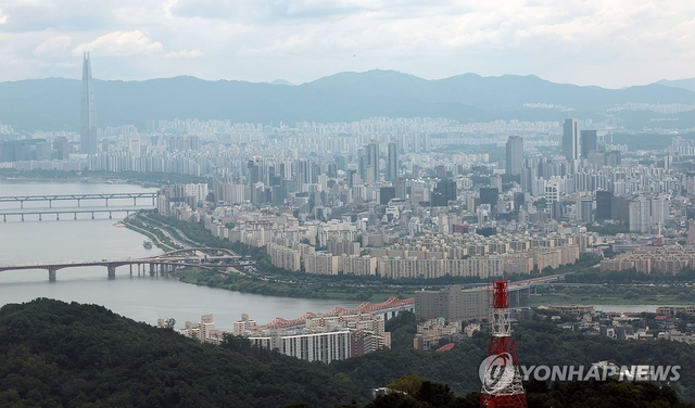 서울 아파트 모습. 연합뉴스