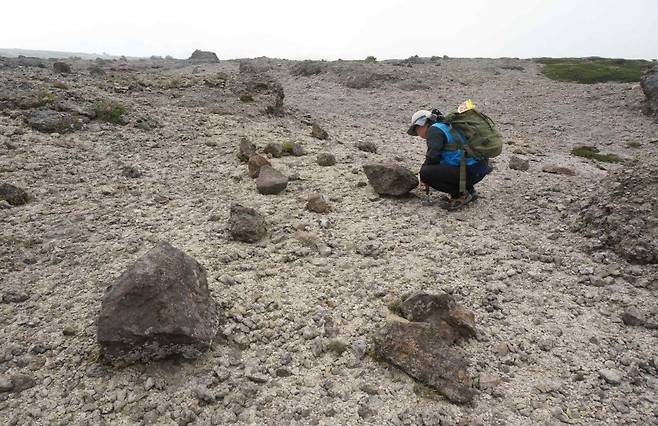 각력암편. 국가유산청 제공