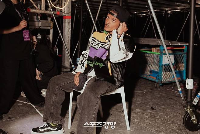 브루노 마스 공연 모습. 로제 인스타그램 계정