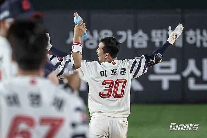 ▲ 이호준 ⓒ롯데 자이언츠