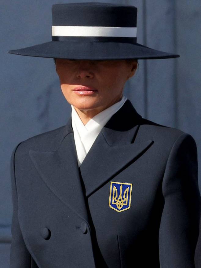 도널드 트럼프 미국 대통령 영부인 멜라니아 여사 관련 밈사진/출처-엑스