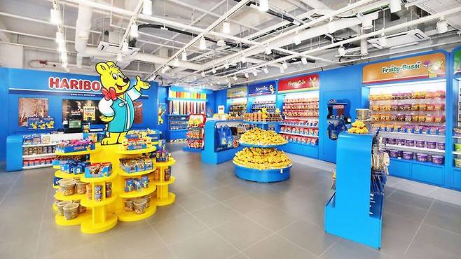 하리보 스토어 내부 전경ⓒ하리보